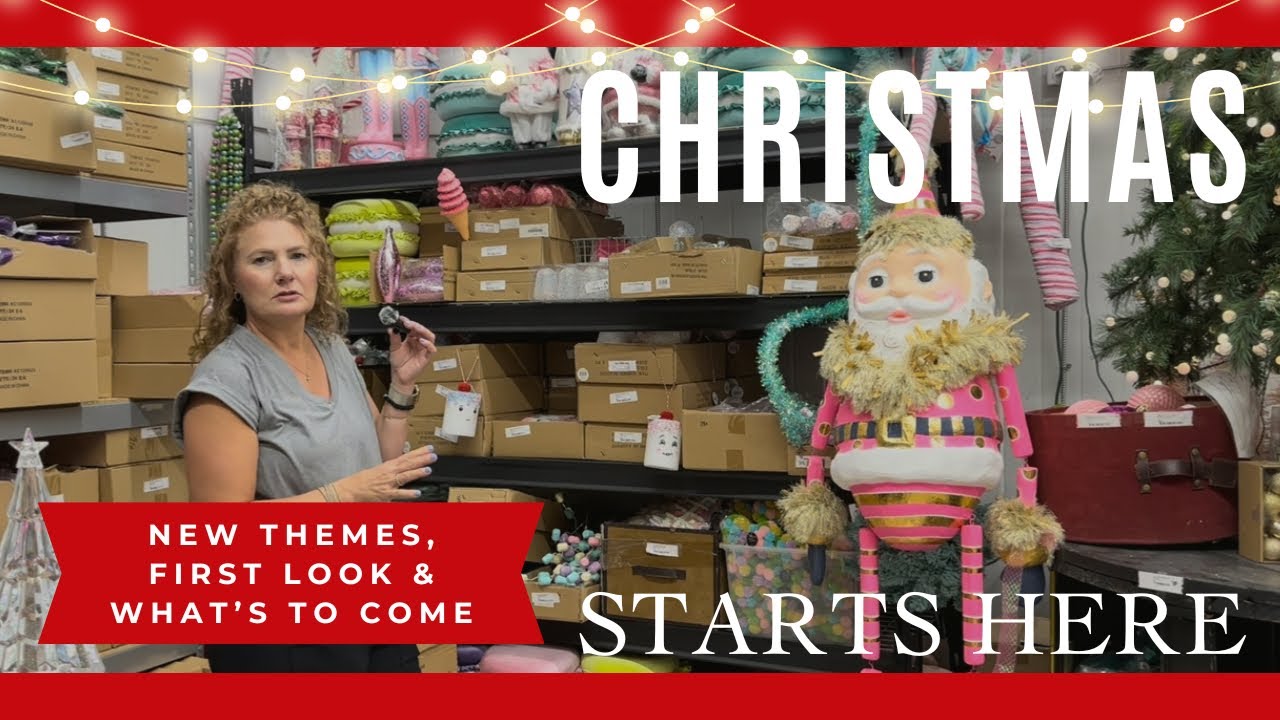 Before the Christmas Magic: Lorie’s Showroom Walk-Through & 2025 Theme Sneak Peek!