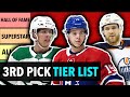 Ranking The Last 20 3rd Overall Picks On A Tier List