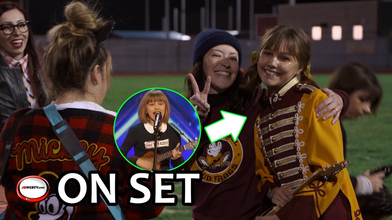 Star Girl On set with Grace VanderWaal (American Got Talent ukulele girl) YouTube