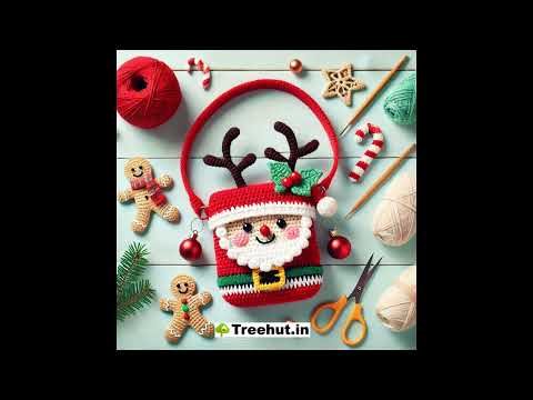 Crochet Christmas  Sling Bag Ideas,