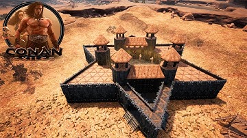 Conan Exiles - Star Fortress (Speed Build)