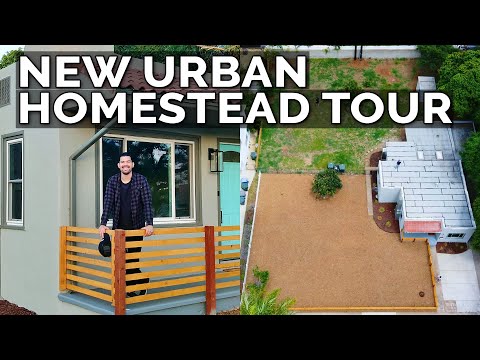 FULL Epic Urban Homestead Tour! Ep. 1