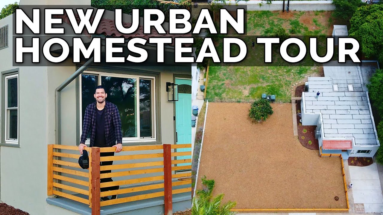 FULL Epic Urban Homestead Tour! Ep. 1