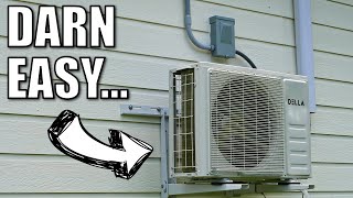 This MINISplit AC System Changed My Life | Learn How To Install One Yourself