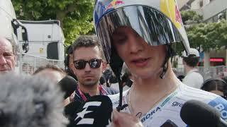 Giulio Pellizzari - Intervista al'arrivo - Tappa 10 - Giro d'Italia 2026
