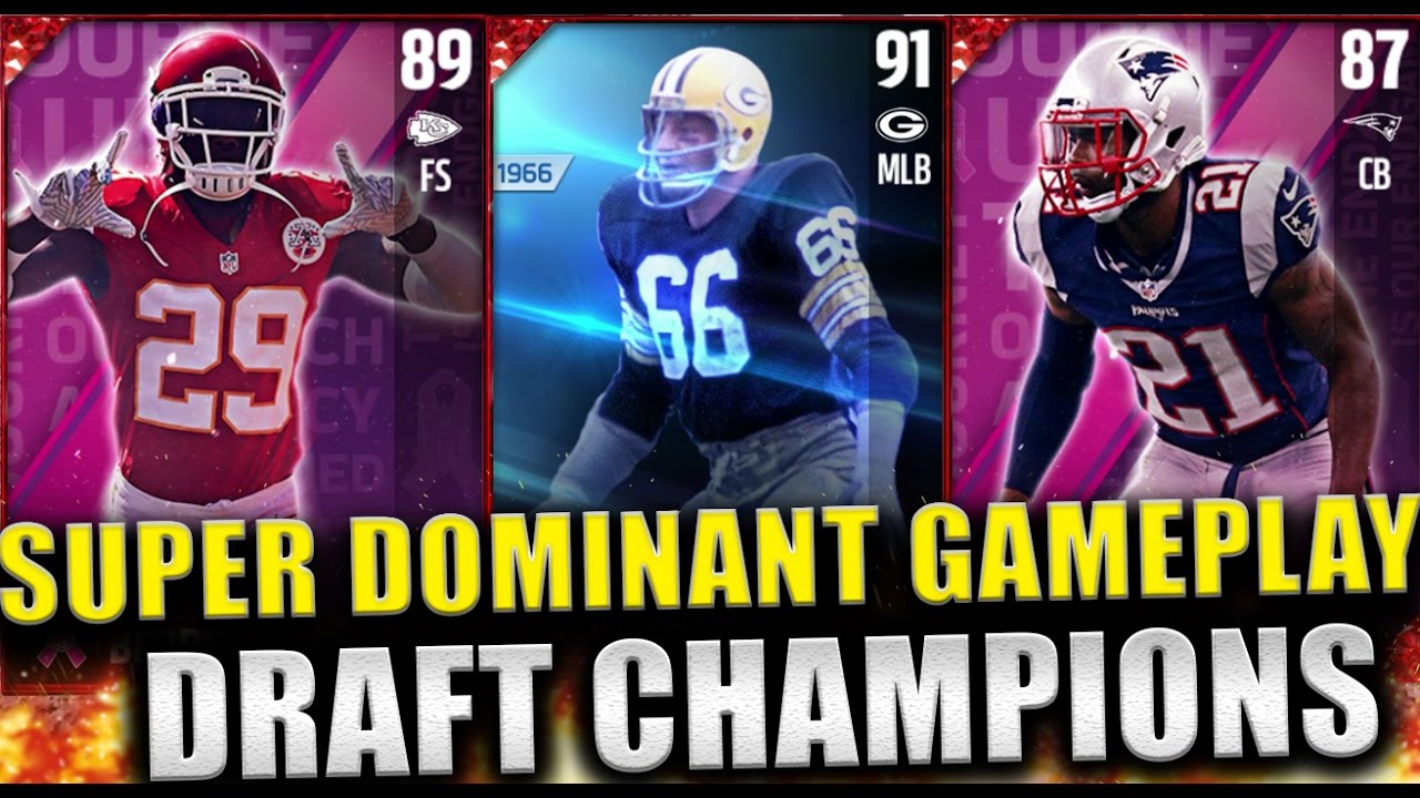 NEW EXTRA LEGEND ROUND IN TUESDAY NIGHT DRAFT!!! - Madden 17 Draft Champions