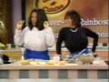 Patti LaBelle cooking "over the rainbow" macaroni and cheese