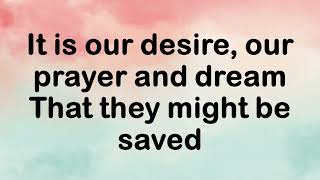 That They Might Be Saved