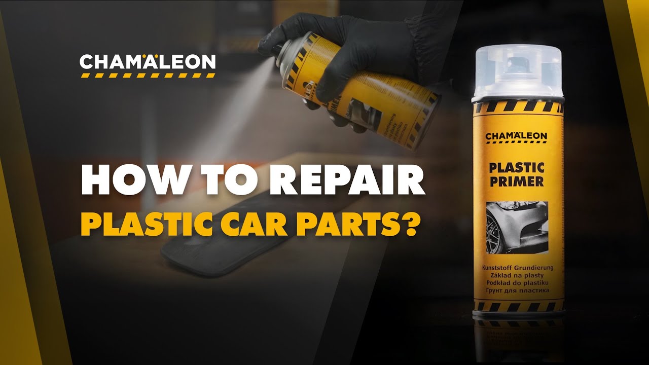 How to repair plastic car parts?, Plastic primer