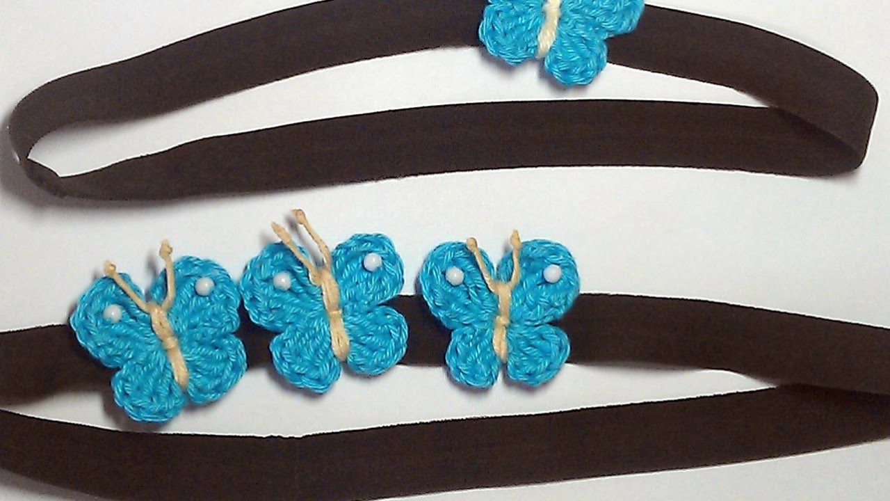 Make a Cute Crochet Butterfly Headband DIY Style Guidecentral YouTube