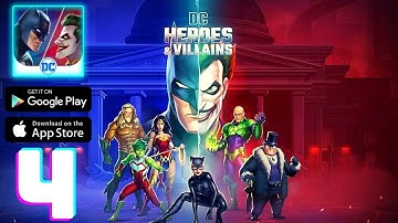 DC Heroes & Villains: Match 3 Gameplay Walkthrough Part 4 - (iOS, Android)