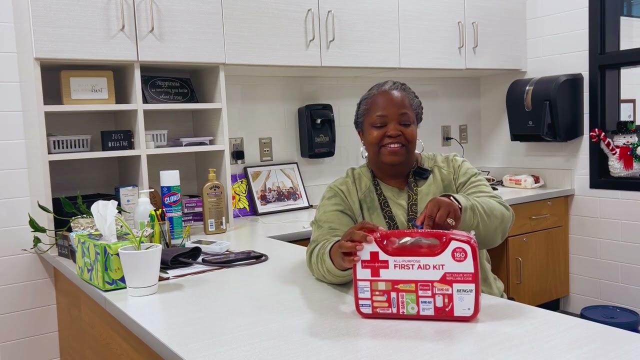 Video preview image of first aid; click to visit the ParentSquare post with the video