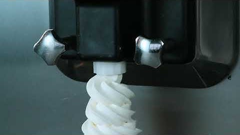 Pasmo soft serve ice cream machine S110F(ice cream texture)