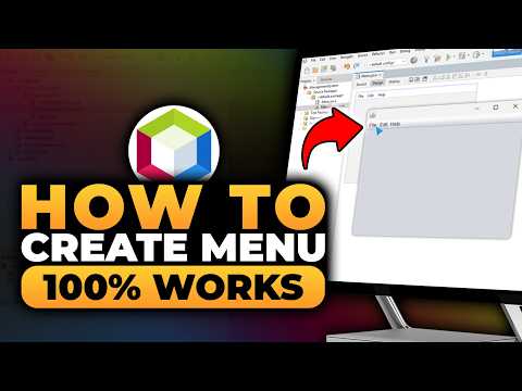 How To Create Menu in Java NetBeans (𝟮𝟬𝟮𝟲) | 100% WORKS | NO Yapping, To The Point! | FAST & EASY