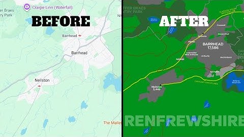 Western East Renfrewshire Mapped | Barrhead, Neilston, & more!
