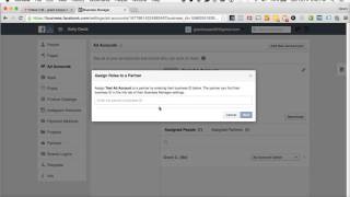 How To: Share a Facebook advertising account with another business manager