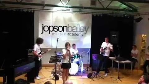 Joseph Singleton drumming with Jopson Bailey Music...