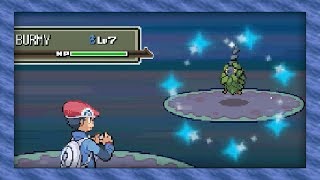 Live Shiny Burmy After 3,560 Soft Resets! (Pokémon Platinum)