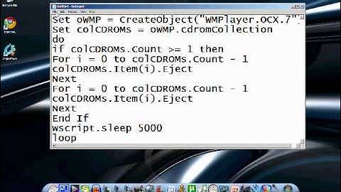 Notepad Hack- Disk Drive Trick