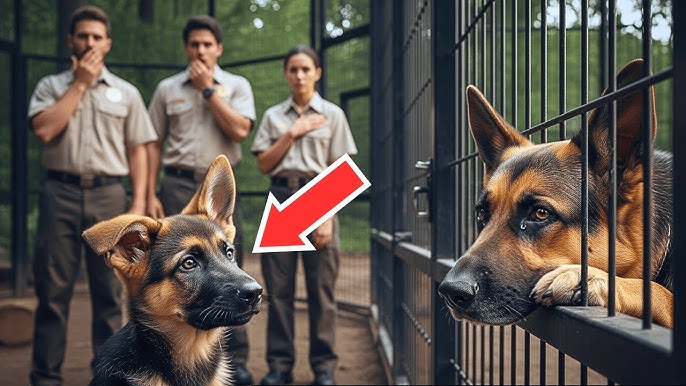 The Puppy Crying Outside His Mother's Pen — Then the Gate Opened and a Miracle Happened