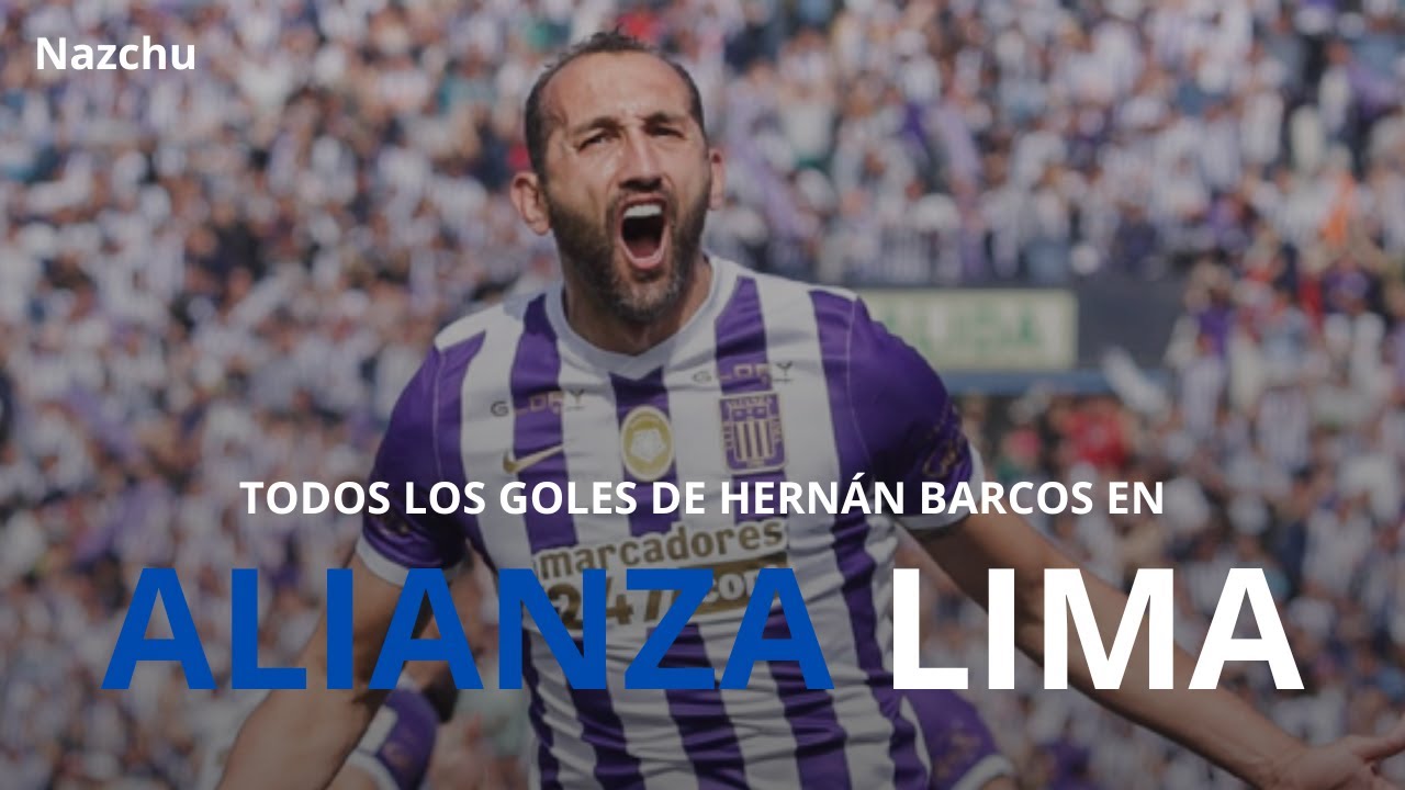 TODOS los GOLES de HERNÁN BARCOS en ALIANZA LIMA + SUS GOLES EN LA NOCHE BLANQUIAZUL