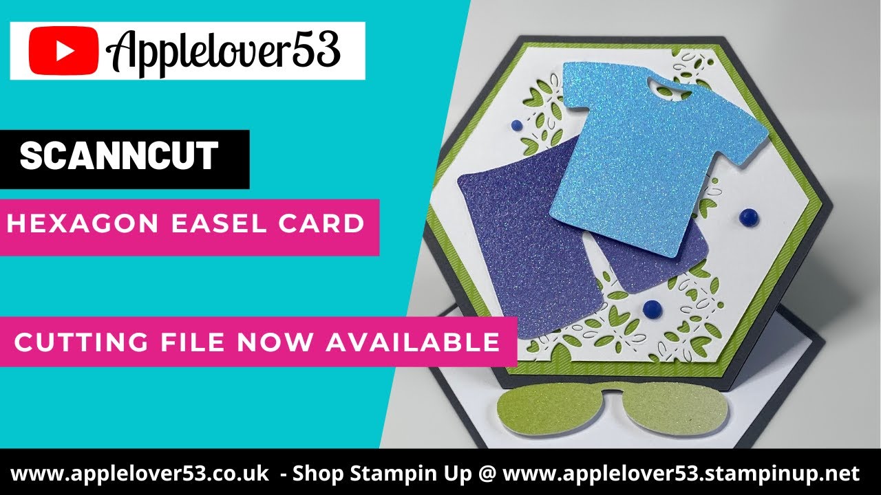 ScanNCut - Hexagon Easel Card