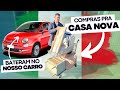 Primeiras compras pra casa nova na Itália + bateram no nosso carro!