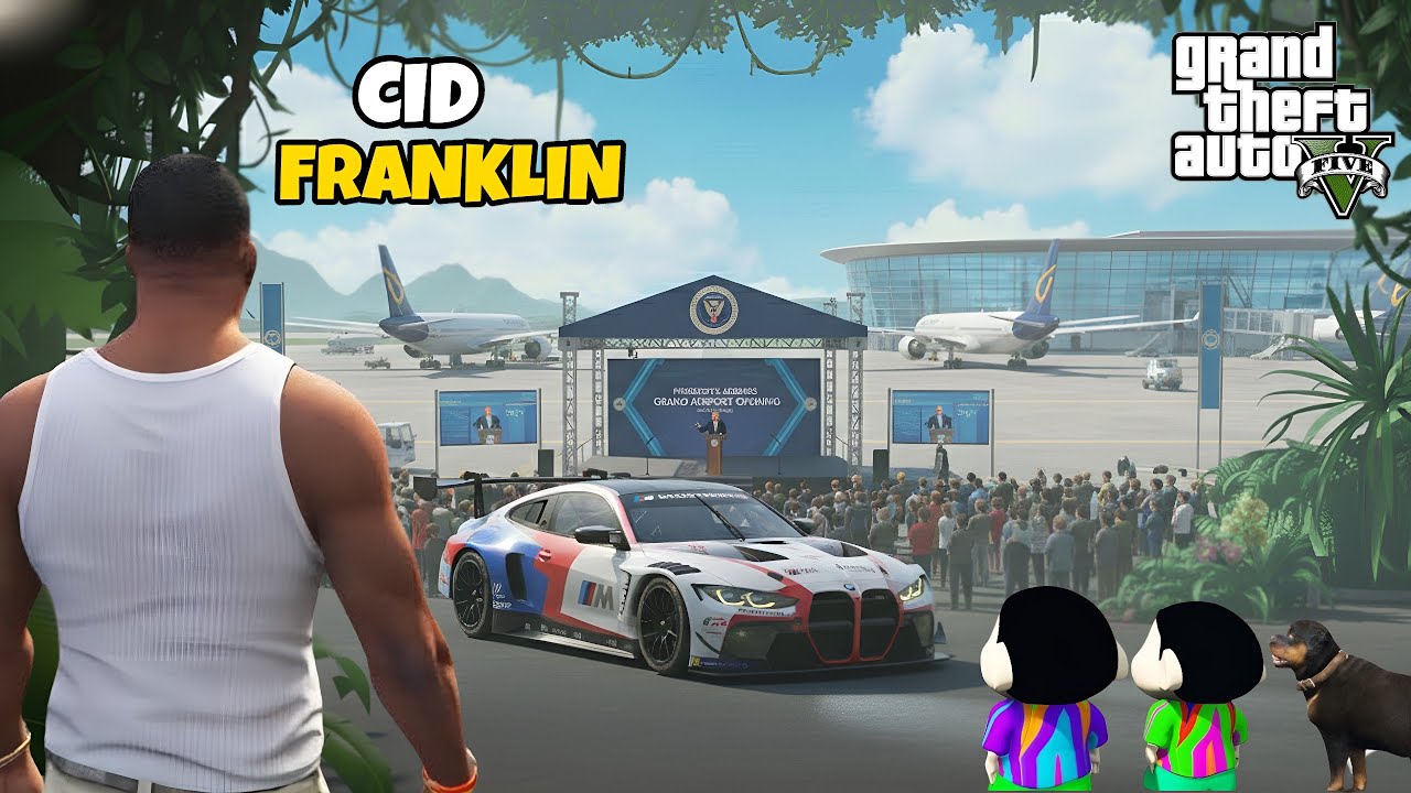 Franklin & Shinchan Become Secret CID Officers in GTA 5! 🔥