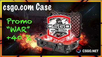 CSGO.NET promo code "WAR" +40% to your deposit // Open csgo.com Case // (mycsgo)