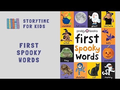 🎃 Halloween 🎃 First Spooky Words by Priddy Books @storytimeforkids123