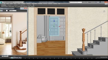 3dsmaxtutorials, Tutorial on 3D Modeling,Texturing & Lighting an Interior in 3dsmax using Vray