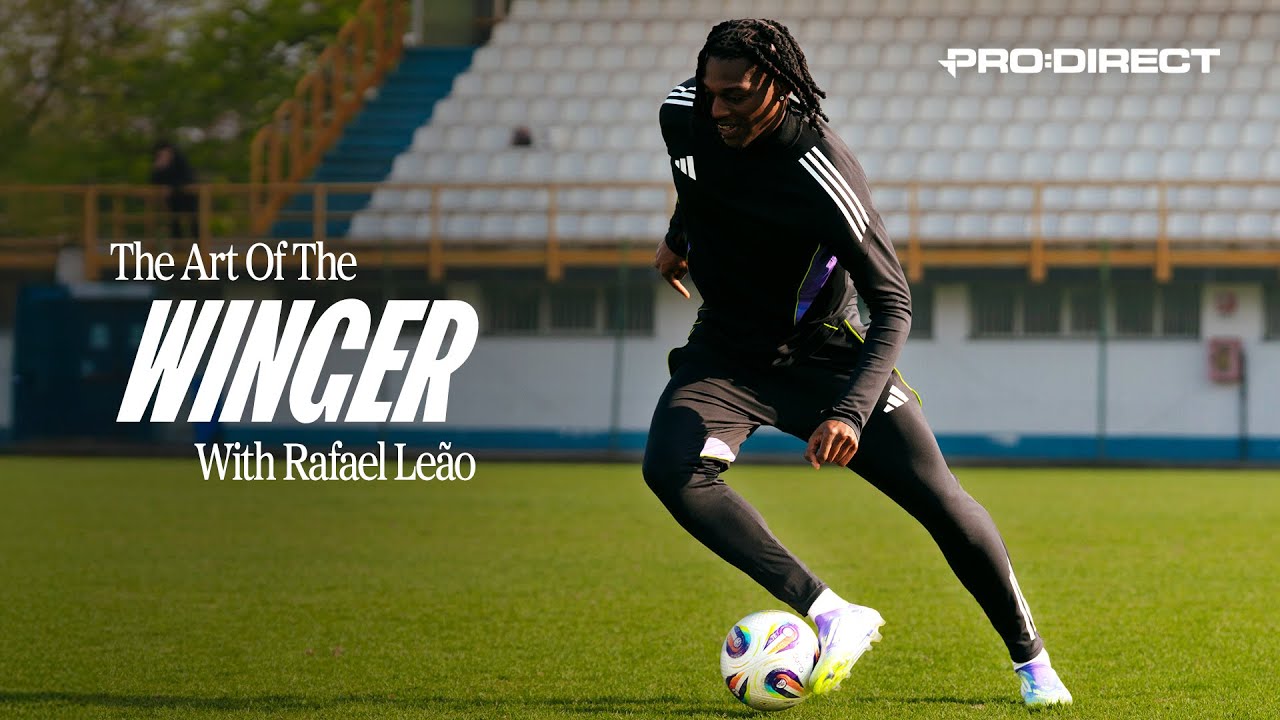 How Rafael Leão DESTROYS Defenders 🥵 | The Art of the Winger with Rafa Leão ⚡️