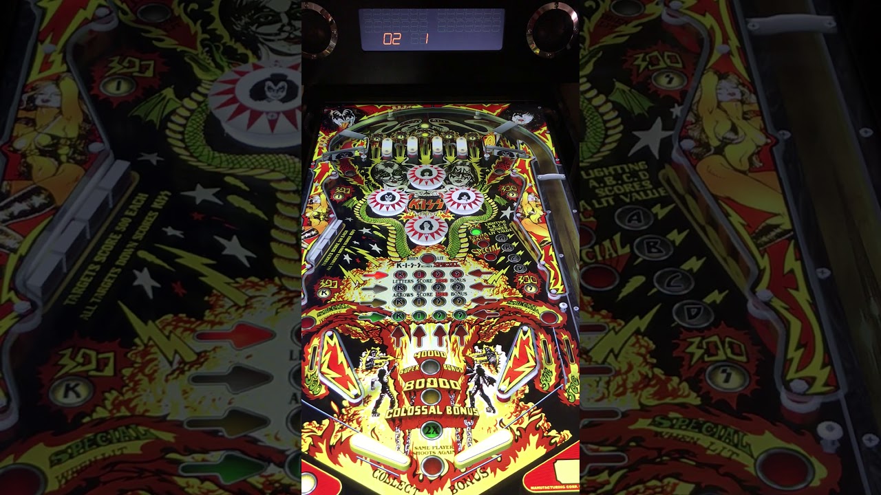 Kiss Visual Pinball Review and Gameplay 8.7 YouTube