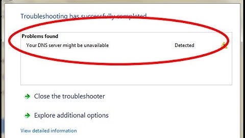 How to fix Your DNS server might be unavailable Error in windows 7/8/10