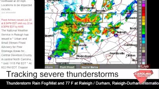 Radar: Another day of isolated storms #ncwx #scwx