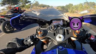 WHY YOU SHOULD NOT MESS WITH A YAMAHA R1!!