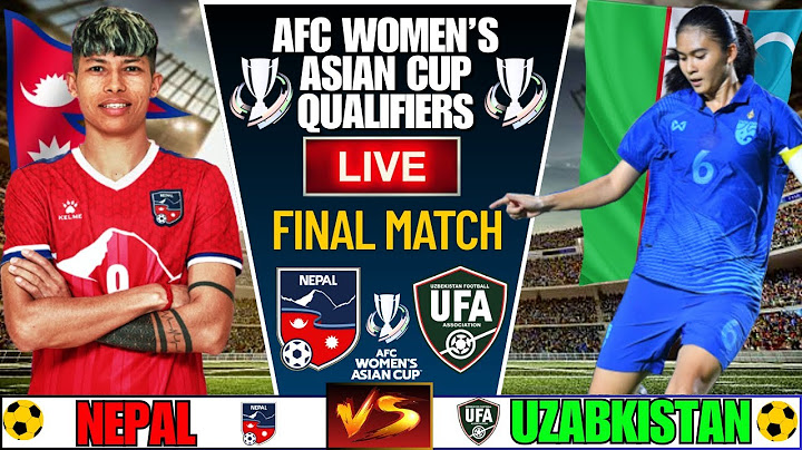 Nepal vs Uzbekistan Women Football Live, H2H & Preview | AFC Women's Asian Cup Qualifiers 2026