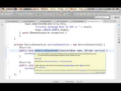 Android Remote Service Development