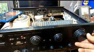 Konzert AV-602AUSB Left and Right channel distorted sound ||repair done||