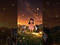 why are the fireflies glowing? ✨🪲#shorts #scienceforkids #animation  #cat #princess #funny #cute