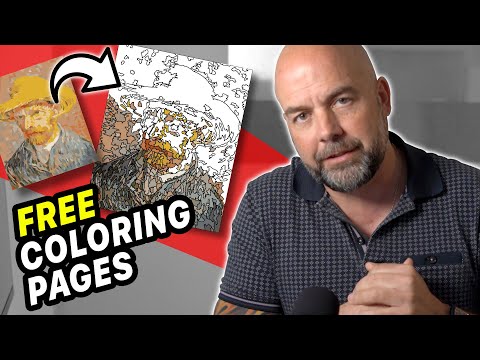 How to Make a Coloring Book with FREE Art - KDP Self Publishing