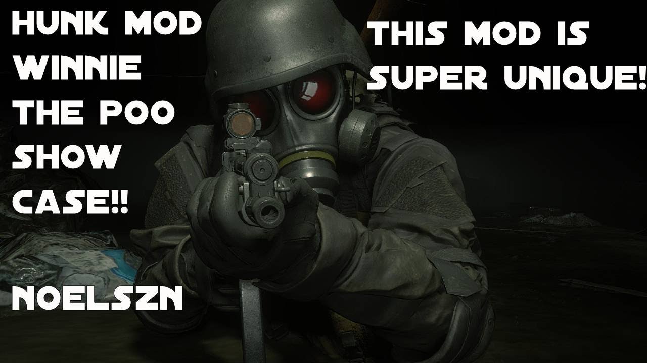 Resident Evil Re:Verse | HUNK WINNINE THE POO MOD SHOWCASE!