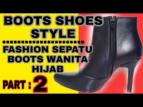 Video: Sepatu bot wanita - Sepatu bot di atas lutut - Sepatu bot berinsulasi Demi-musim - Sepatu bot semi berinsulasi wanita, CLOVIS