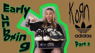 Korn x adidas // Part 2 // Early Sneaker Unboxing!