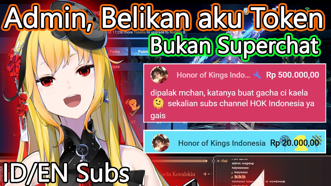 Kaela's Moment with Admin from Honor Of King Indonesia