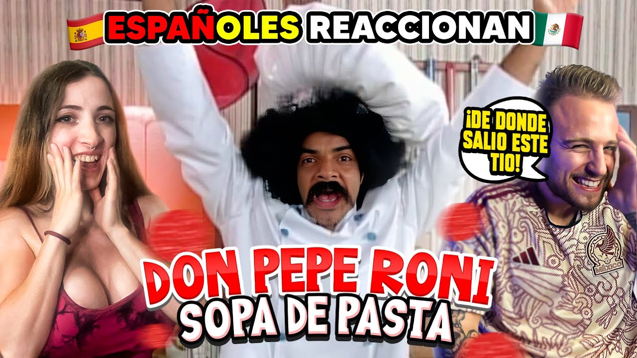 ESPAÑOLES REACCIONAN a DON PEPE RONI de EUGENIO DERBEZ! *MORIMOS DE RISA*