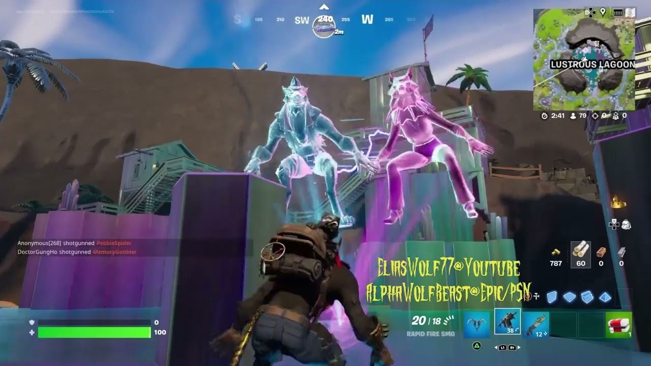 Fortnite Werewolf transformation