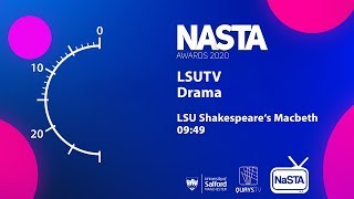 Macbeth - Drama | NaSTA 2020 | LSUTV