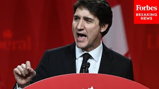 PM Justin Trudeau Touts Liberal Party's Accomplishments At Leadership Event Ahead Of His Resignation