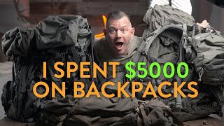 I SPENT $5000 ON BACKPACKS - PART 1 OF THE MOST COMPREHENSIVE 10-day + HUNTING BACKPACK REVIEW EVER